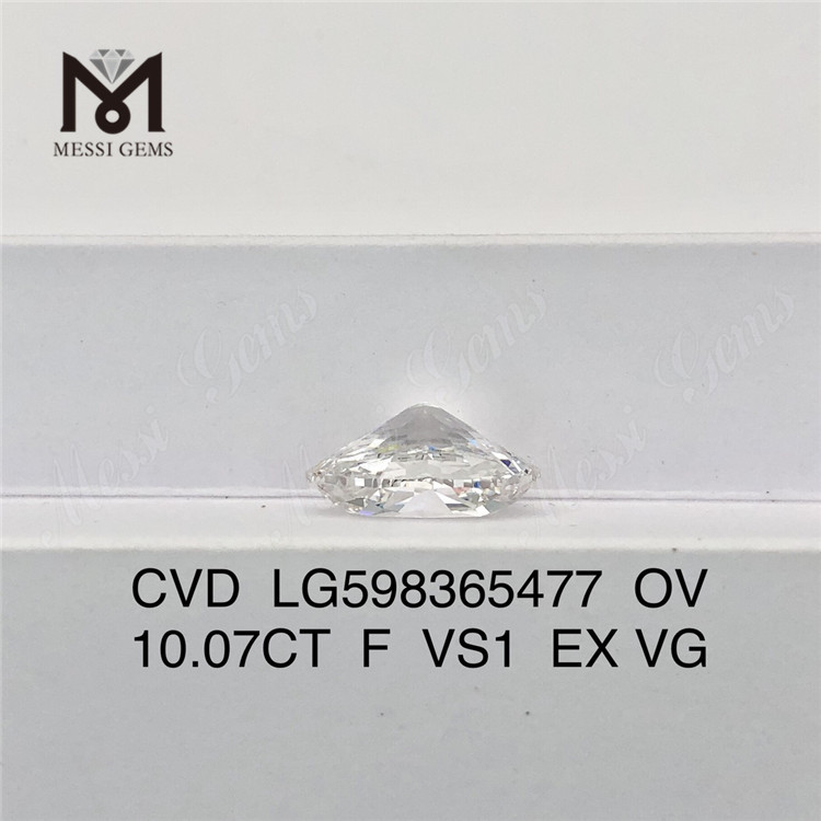 Бриллианты 10,07CT F VS1 EX VG OV CVD Лучший выбор для оптовых покупателей LG598365477 丨Messigems