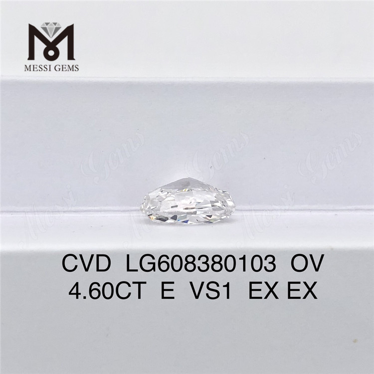Бриллиант весом 4,6 карата, сертифицированный IGI E VS1 OV, CVD-алмаз Optical Perfection丨Messigems LG608380103