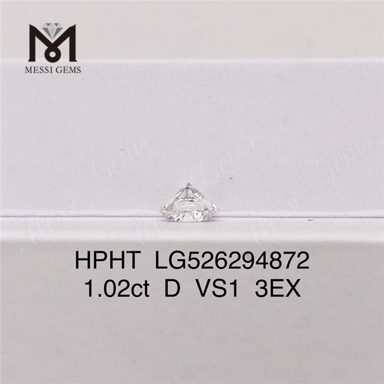 1,02 карата HPHT Diamond D VS1 3EX Синтетический алмаз Заводская цена
