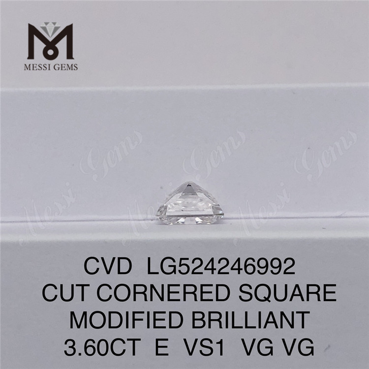 3.60CT CVD SQ E VS1 VG VG лабораторный алмазный магазин Заводская цена