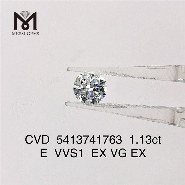 1.13ct E cvd алмаз vvs свободный белый искусственный бриллиант заводская цена