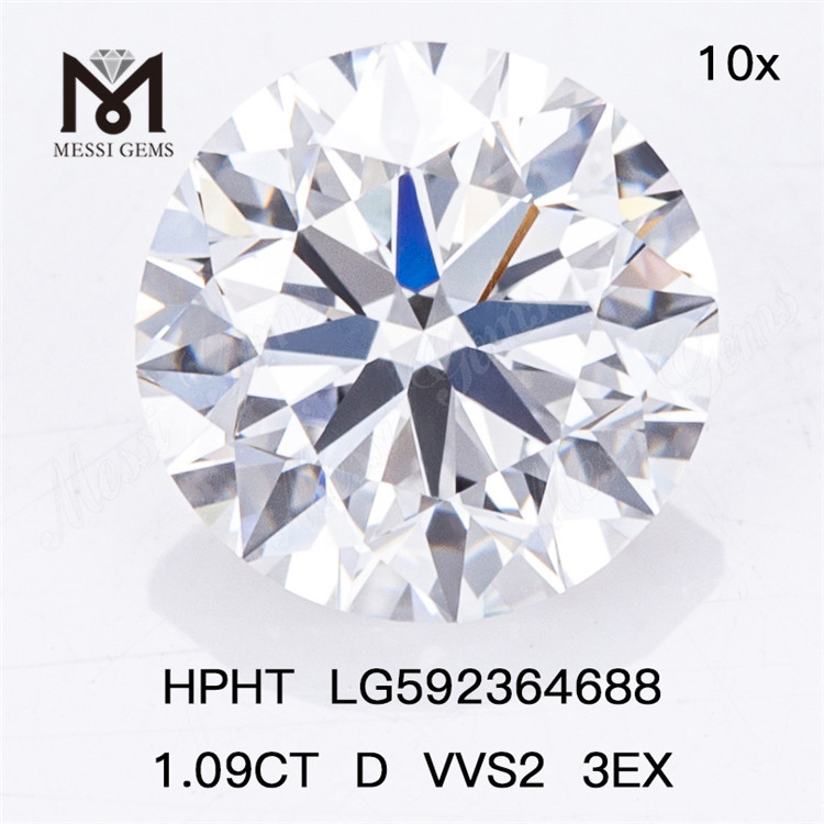 Бриллианты HPHT 1,09 карата D VVS2 3EX HPHT в Интернете LG592364688