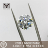 Цена на бриллиант CVD 3,02 карата E VS1 весом 3 карата для реселлеров и дизайнеров ювелирных изделий 丨Messigems LG608374161