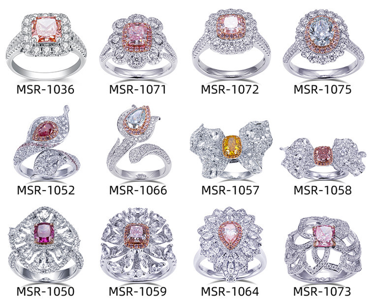 2-каратные помолвочные кольца Timeless Elegance Redefined 14k 18k огранки «кушон»