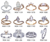 14-каратное 18-каратное золотое кольцо с бриллиантом в форме сердца 2 карата для невесты 